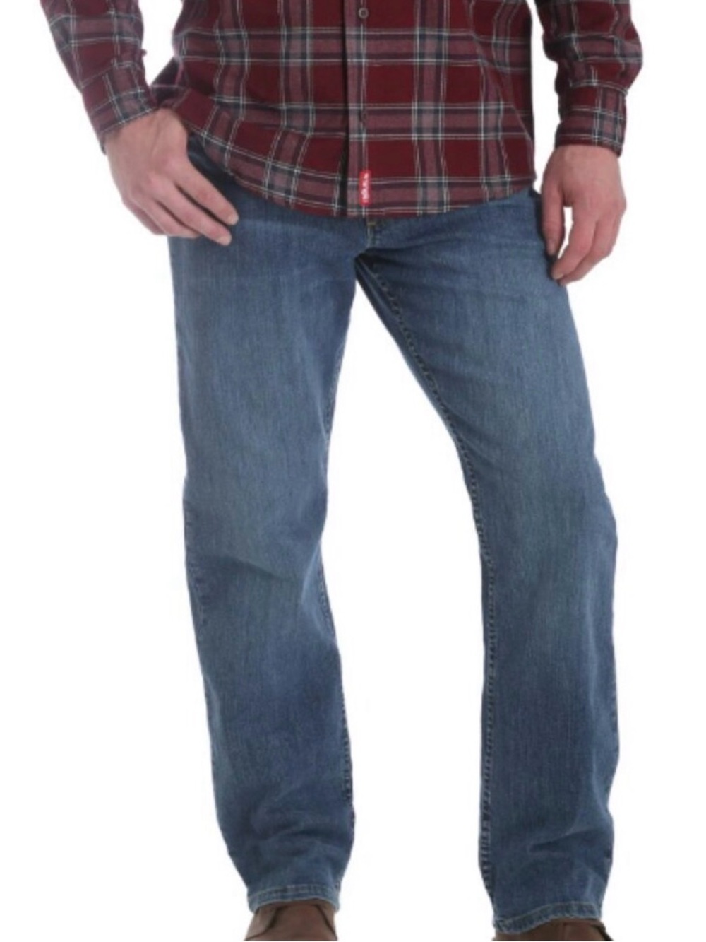 Wrangler Five Star Premium Regular Fit Jeans Men’s 38x32 Cotton Medium Wash NEW